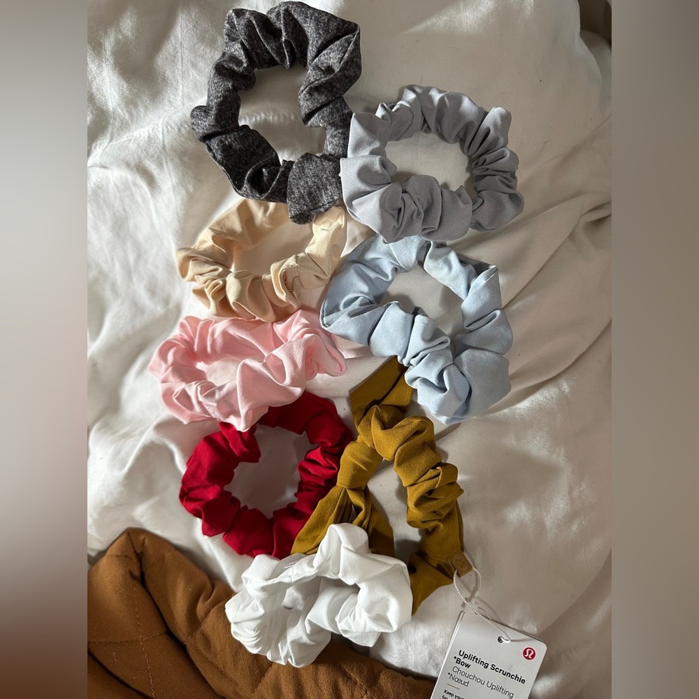 8 Lululemon scrunchies BUNDLE $40 for all or $6 each